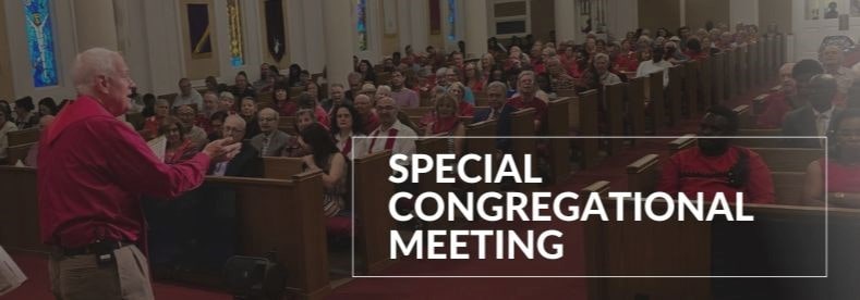 Special Congregational Meeting