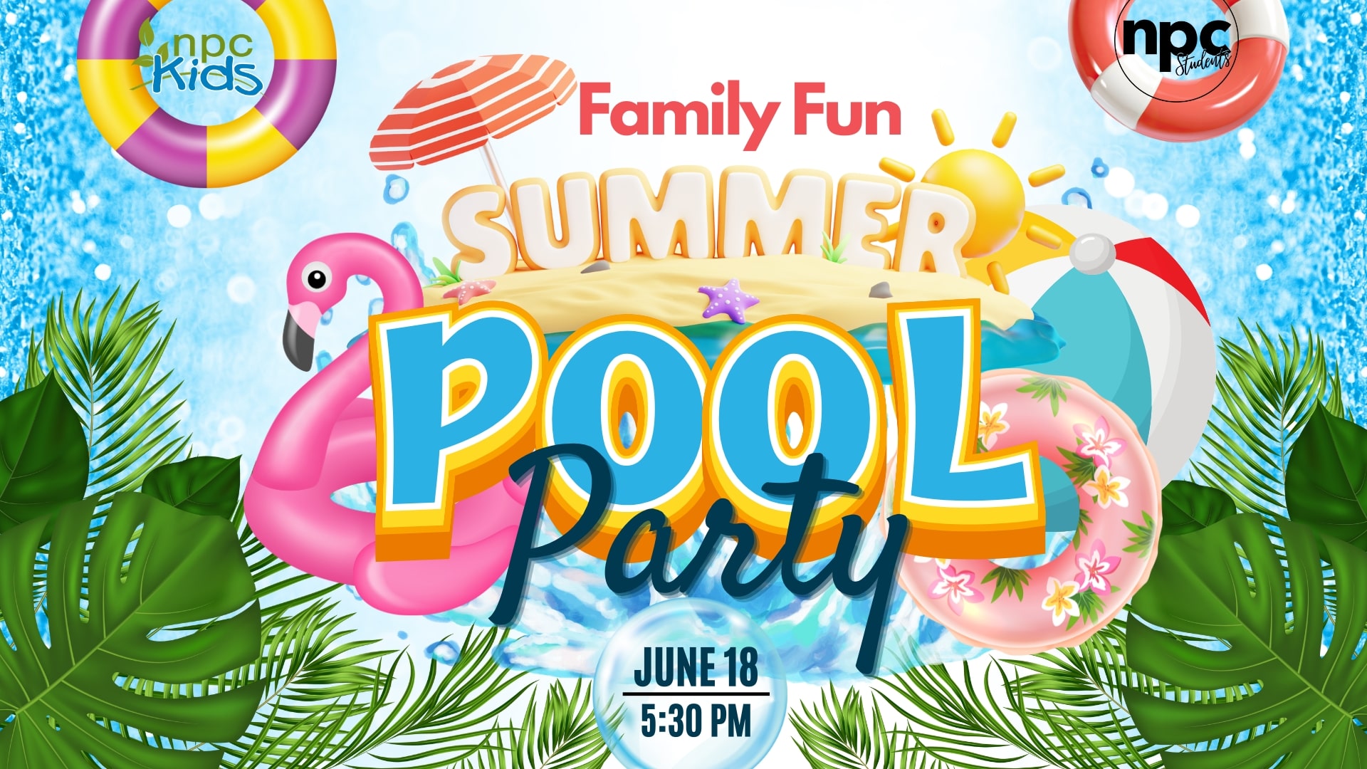 Summer Family Pool Party